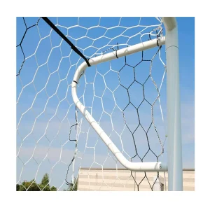 Professional Portable 6*4 ft Upvc Soccer Goal Kids Football Goal with PVC Post for Training Target Shots Court Equipment