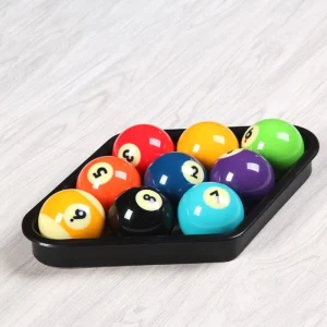 Professional Regulation Snooker Pool Balls Set Resin Material Seeking Manufacturers for Custom Billiard Balls