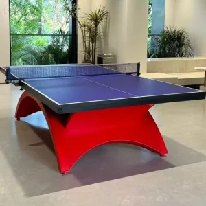 Professional SMC Material Foldable Leg Table Tennis Set Indoor Outdoor Use Factory Direct Entertainmentpingpong Table Outdoor