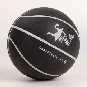 Professional Silent Basketball Noiseless PU Rubber Composite Indoor Training Ball For Gym Home Use