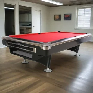 Professional Slate Billiard Table American Pool Table 9 Ball Table with High-quality Rubber Edges