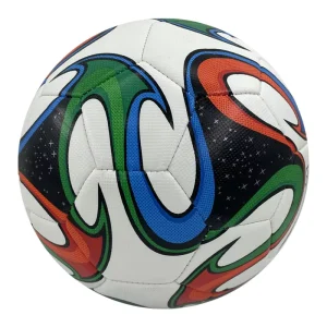 Professional Soccer Balls Ready to Ship Thermal Bonded Leather Print Size 5 Different Types Sports