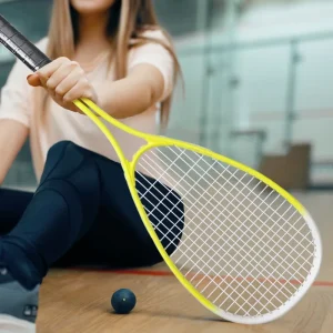 Professional Squash Racket for Outdoor Sports Training, Aluminium Materials, OEM Customizable