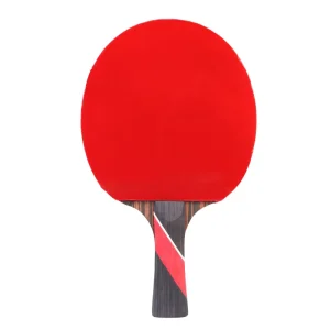 Professional Table Tennis Paddle Customized Logo Portable 3-Ply Carbon Fiber Durable Fast Speed