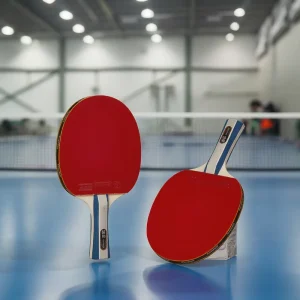 Professional Table Tennis Set 5 Stars Rubber In-Two Sides Long Short Handle Training Table Tennis Racket