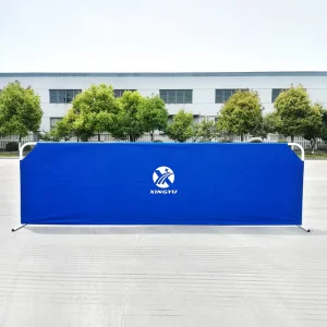 Professional Table Tennis Surround Court Barrier with Steel & Oxford Fabric for Training