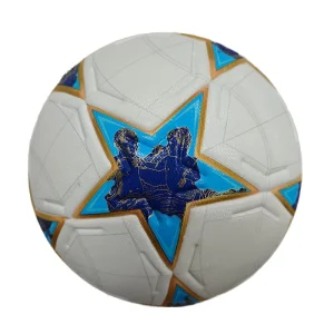 Professional Thermal Bonded Soccer Ball Size 5 Seamless PU Leather Match Football High Performance Training Equipment