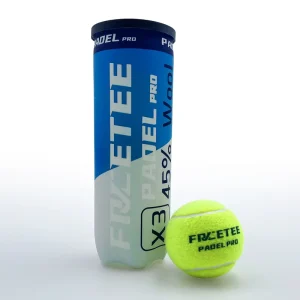 Professional Training Sport Wool Felt Custom Padel Tennis Balls Portable Eco Friendly Durable 65mm Diameter