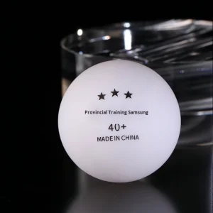 Professional Training Table Tennis Set for 3 Star Multi Ball 40MM Eco friendly Provincial Team Approved ABS