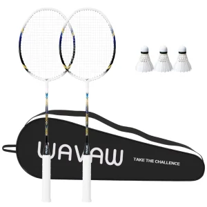 Professional Ultra Light Steel Soft Badminton Racket PU Grip for Amateur Junior Men Women Single Double Play Resistant Design