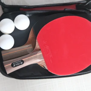 Professional Wood Table Tennis Racket Set High Quality Ping Pong Racket with Premium Features