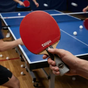 Professional-level Ping Pong Paddle Set Elastic Black Poplar Wood ITTF Rubber Table Tennis Rackets