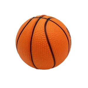 Promotional 6.3Cm Pu Foam Basketball Stres Ball Basketball Stress Ball Basketball