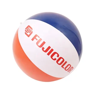 Promotional Colorful Beach Balls In Bulk 28cm Standard Customized Inflatable Balls With Logo PVC Ball Toys For Kids