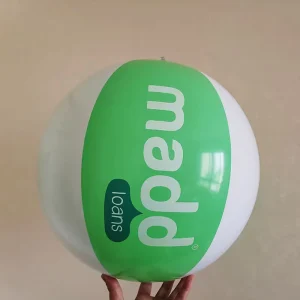 Promotional Custom Full Colour Printed Waterproof Plastic PVC Inflatable Beach Ball for Children