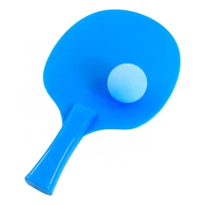 Promotional Eco-friendly Mini Table Tennis Rackets Set With Ball Outdoor Use Mesh Bag Packaging