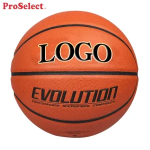 Proselect OEM Brand Sport Product Chinese Top Microfiber Composite Leather Custom Basketball Ball