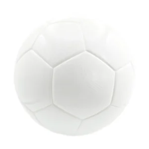 Pure White PU Custom Thermal Bonded Size 5 High Quality Soccer Balls with Custom Logo for Indoor/Outdoor Training & Games