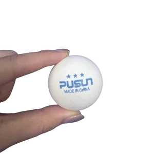 Pusun Accessories Professional Portable Table Tennis Balls Unique 3 Star ABS 40+ Durable Competition Use Customizable Logo