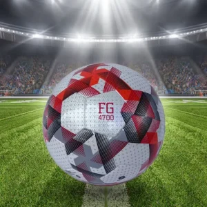 Qiqiang Customized Logo Official Size 4 5 Soccer Ball for Match Personalized Seamless PU Leather Football