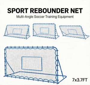 Quick Switch Portable Foldable Soccer Rebounder Net Easy Control Passing Practice Training Equipment