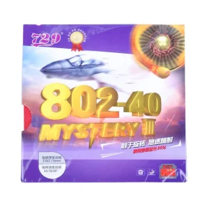 RITC 729 Friendship 802 40 802 40 Mystery III Short Pips Out Table Tennis PingPong Rubber with Sponge Thickness 2.2mm