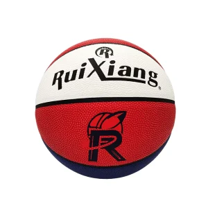 RXB7402 Size 7 Basketball with Pu Cover Natural Rubber Bladder Durable Construction 580-620g Weight