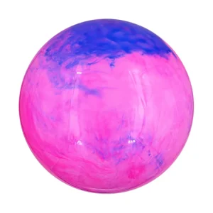 Rainbow Cloudy Colorful PVC Inflatable Beach Ball 23cm Length Non Toxic Beach Ball