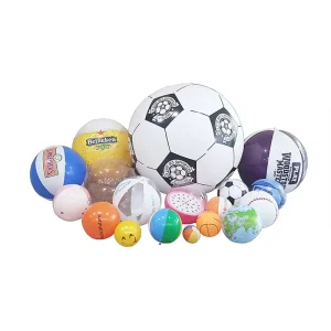 Rainbow Inflatable Beach Balls Pvc Inflatable Big Ball Beach Balls for Kids Inflatable Toy Colored