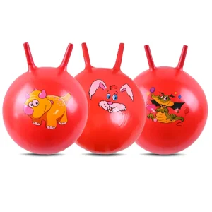 Ready Stock 45 65cm Pvc Colorful Inflatable Hopper Balls