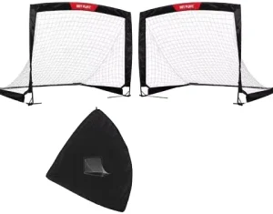 Recreation Foldable Durable Steel Portable Soccer Goal with Custom Nets