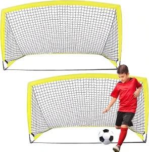 Recreation Foldable Portable Soccer Goal with Custom Color and Nets