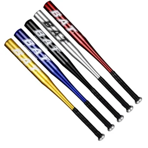 Recreational Softball Bat Custom Logo Alloy Bat Red Blue Gold for Family Gatherings Outdoor Fun