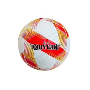 Red Thermal Bonded Lightweight Size 5 Soccer Ball Premium PU for Match Training Indoor Outdoor Sports