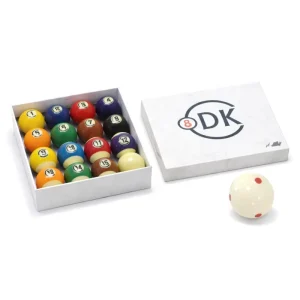 Regulation Size 2.25 in Pool Balls Premium Matched Weight Billiard Balls Set for American 9 Ball Chinese 8 Ball Game