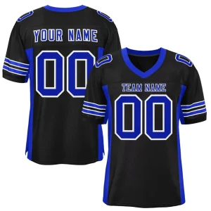 Retro American Football Uniform for Men Customizable Embroidered Rugby Wear with Short Sleeves and Breathable Feature