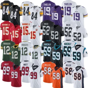 Retro Sport Wear Rugby Uniform Set Custom Design T Shirt Sublimation American All Team Player Football Jersey