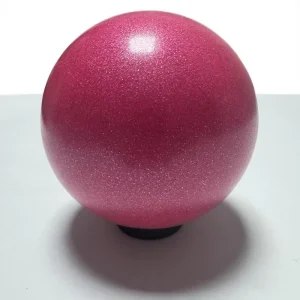 Rhythmic Gymnastics Yoga Ball Non Foldable Red Purple Gold PVC Material Elastic Training Fitness Equipment for Health Massage