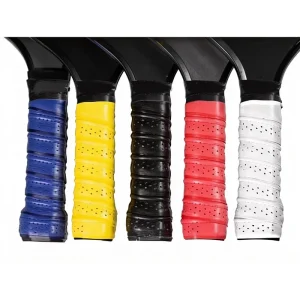 Ribbed Overgrip Sweat Absorbing Anti Slip Grip Tape for Pickleball Tennis Badminton Racket in Stock Factory Price Low MOQ