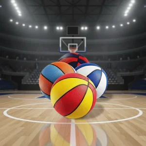 Rubber Basketball Official Regulation Size 7 29.5 Inch Made for Indoor Outdoor Games