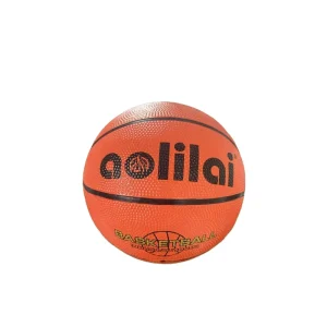 Rubber Basketball Yellow Soft Touch Easy to Grip Sports Basketball for Kids Youth Boys Girls