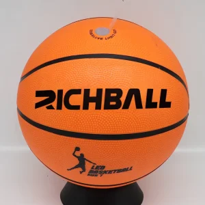 Rubber Basketballs Official Size Bulk Glow in Dark LED Basketball Balls