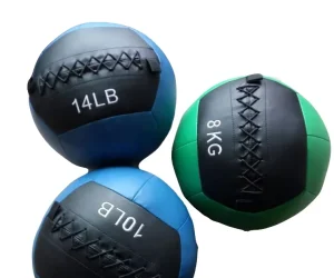 Rubber Medicine Ball Soft Fitness Wall Ball Gym Fitness Equipment Rubber Medicine Ball Gym Strength Training