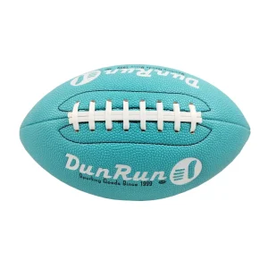 Rugby Ball American Football High Quality PU Leather Light Blue Machine Stitched Professional Training Size 7
