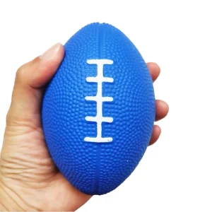 Rugby Ball Custom American Football Soft Toy Stress Balls PU Foam Logo Printing 12.5*7.5cm Unisex 1 Piece opp Bag 500