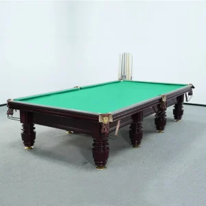 Russian style Pool Table Solid Wood Slate Bed Steel Pockets Pyramid Style Club Quality Tournament Billiards Table