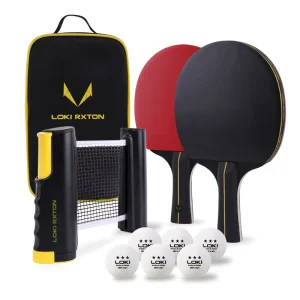 Rxton Series Portable Table Tennis Set Double Layer Case Table Tennis Racket
