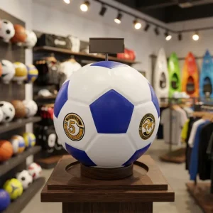 SIDARUI #5 Custom Printed Color High Quality PU Leather Football Size 5 Thermal Bonded Rubber Construction Training Hebei