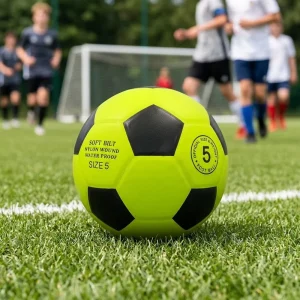 SIDARUI Hebei Made High Quality PU Leather Football Size 5 with Thermal Bonded Rubber Construction for Training and Custom Print