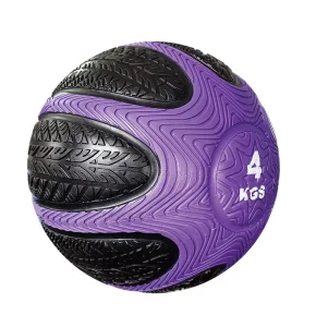 SMARTFIT Rubber Medicine Ball Weighted Medicine Ball for Workouts Exercise Fitness